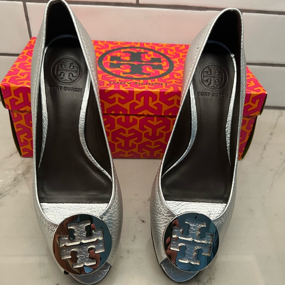 Tory Burch - Kitty Wedge Shoes